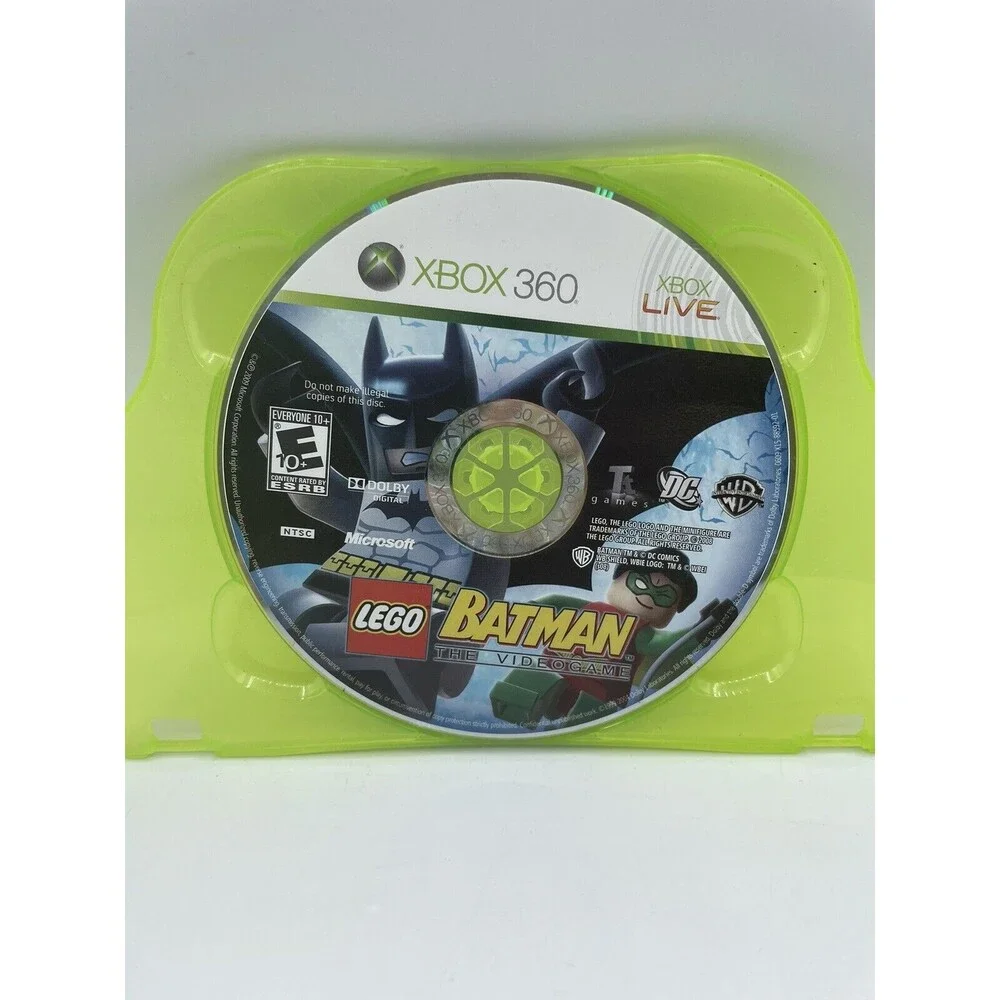 LEGO Batman: The Video (Xbox 360) Disc Only, Tested, Working